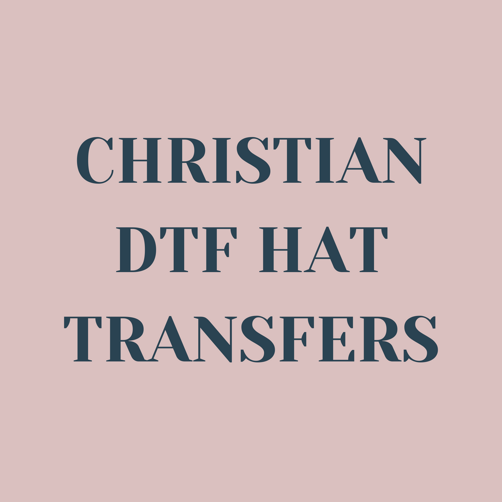 Christian DTF Hat Transfers