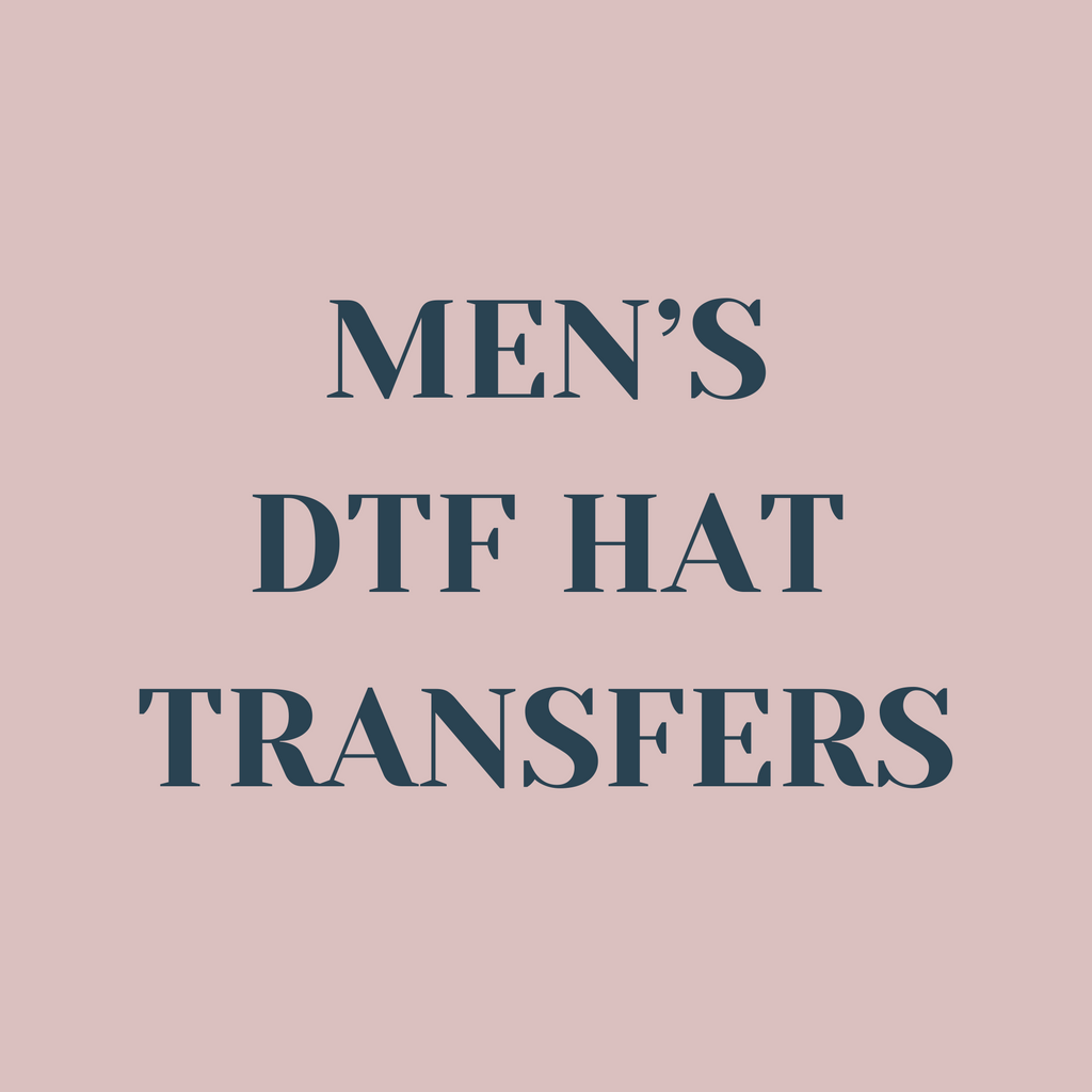 Men's DTF Hat Transfers