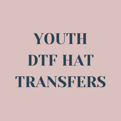 Youth DTF Hat Transfers