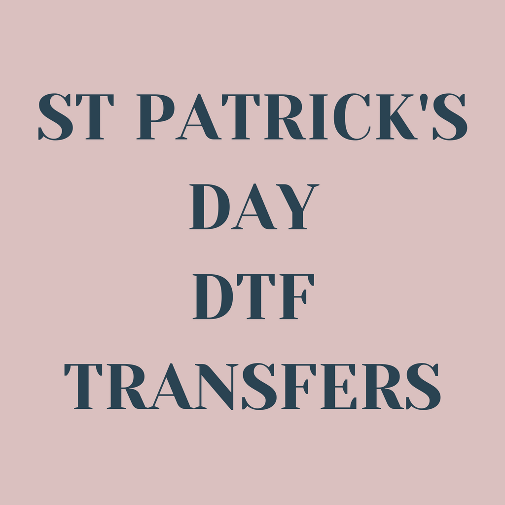 St Patrick's Day DTF Transfers