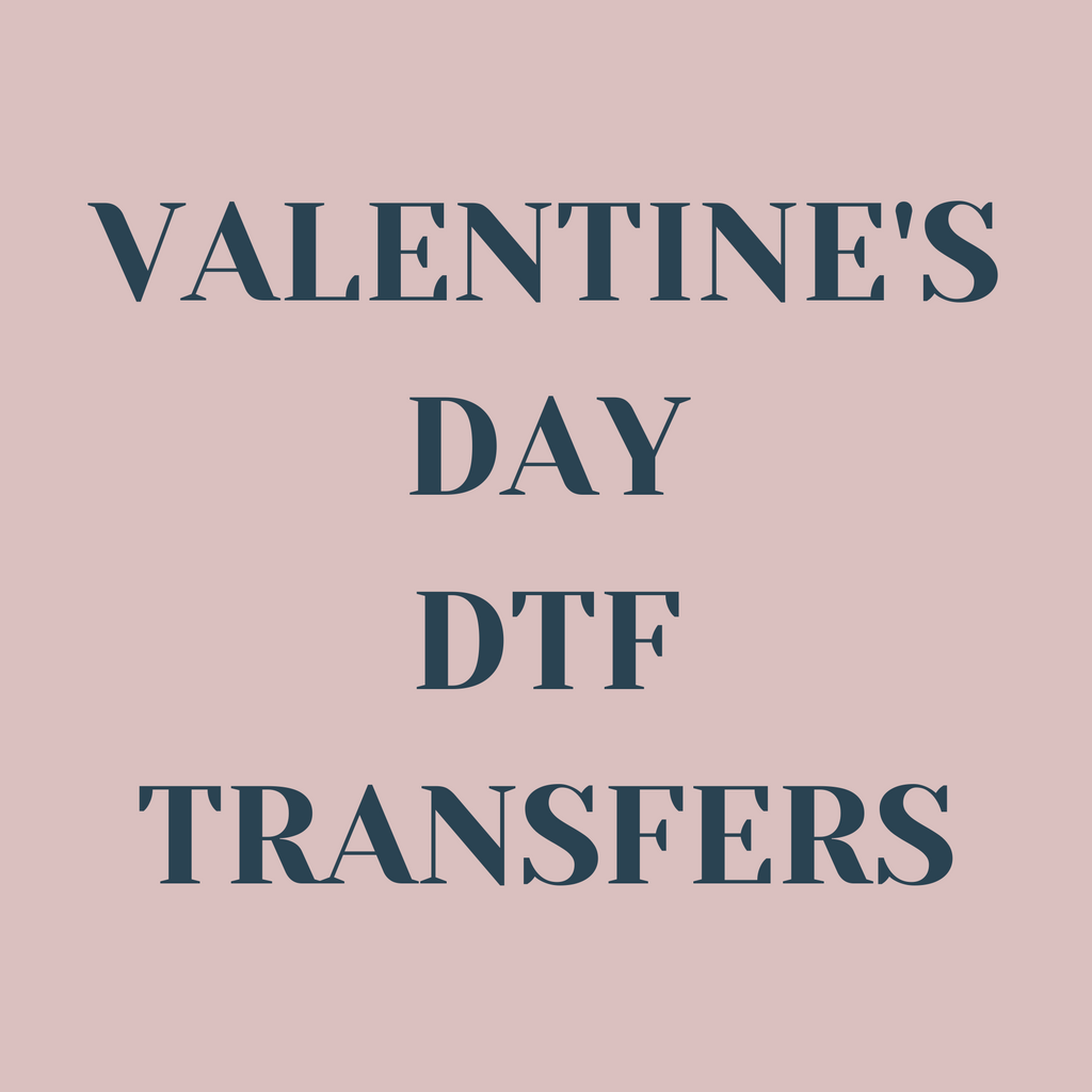 Valentine's Day DTF Transfers