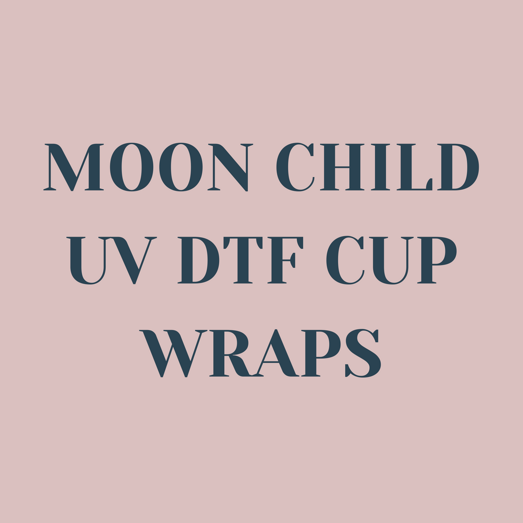 Moon Child UV DTF Cup Wraps