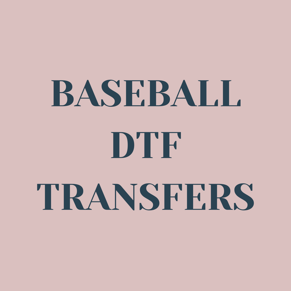Baseball DTF Transfers