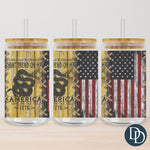 Don't Tread on Me Tumbler Print *Sublimation Print Transfer*