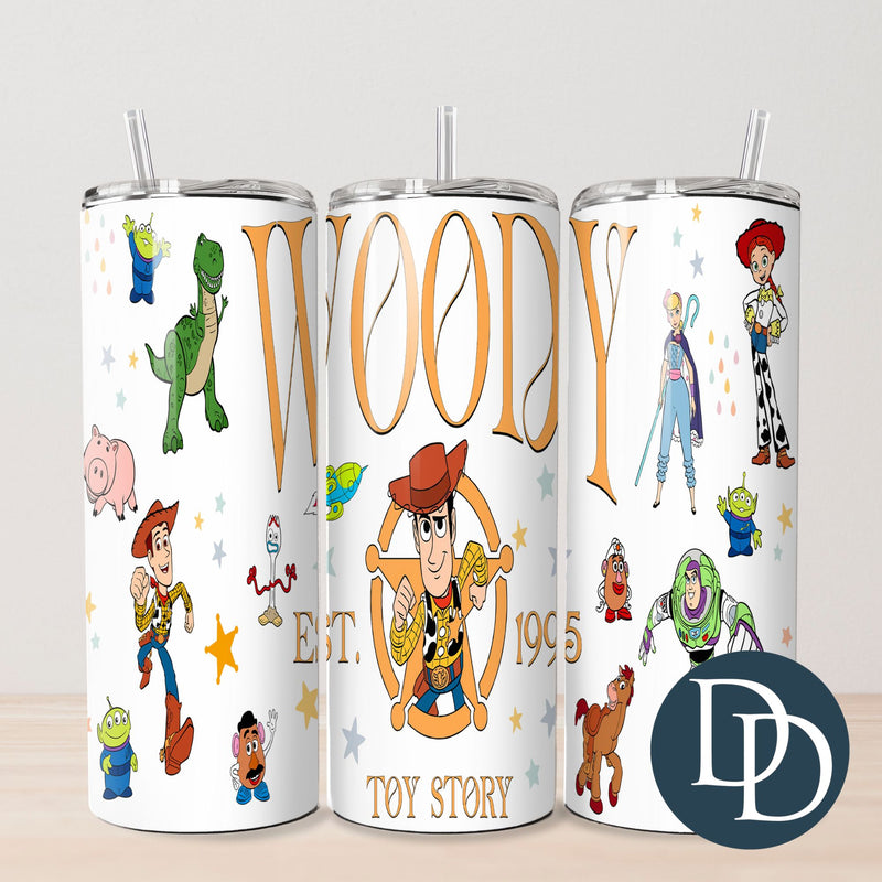 Cowboy *UV DTF Tumbler Wrap*