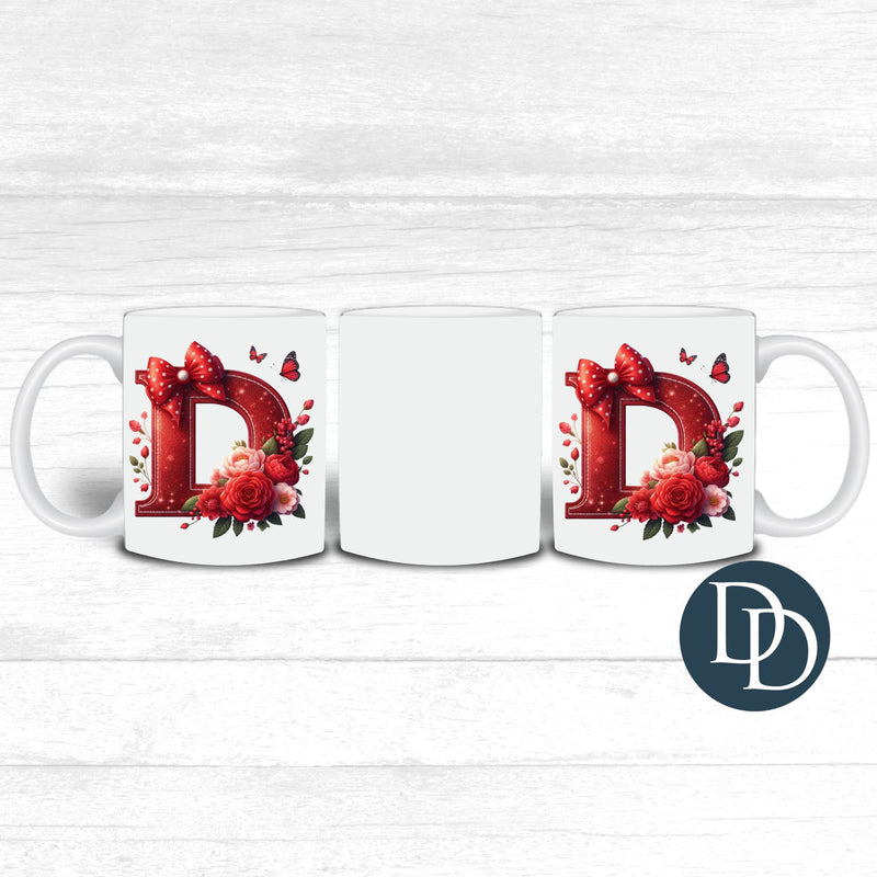 Red Valentine's Letter *UV DTF Mug Decals*