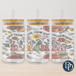 3D Floral Teacher Tumbler Print  *Sublimation Print Transfer*