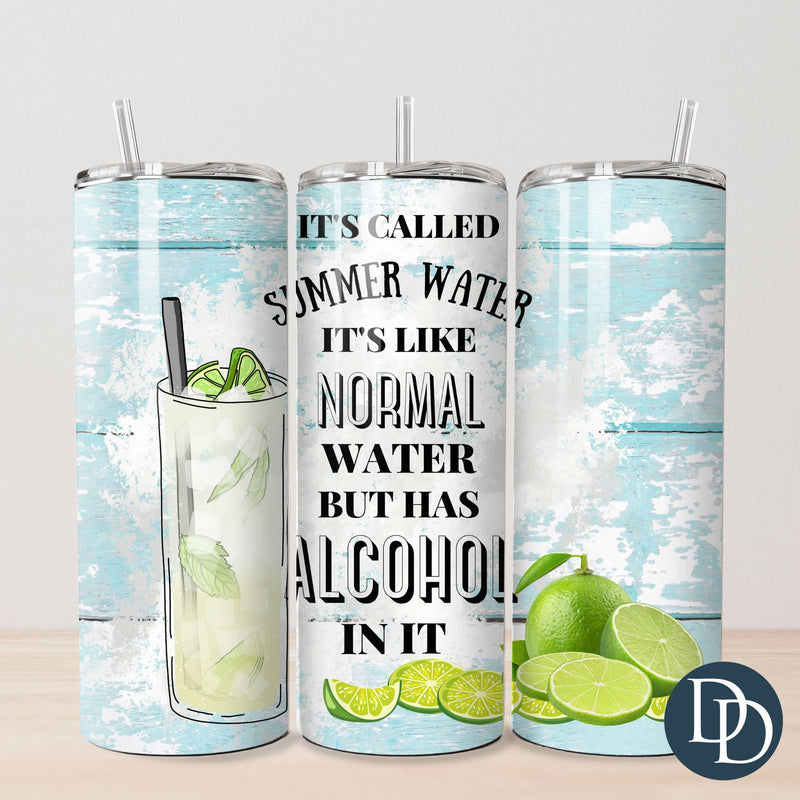 Summer Water Tumbler Print *Sublimation Print Transfer*