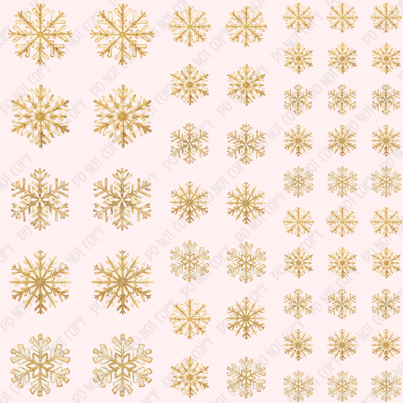 Gold Stars Element Sheet UV DTF