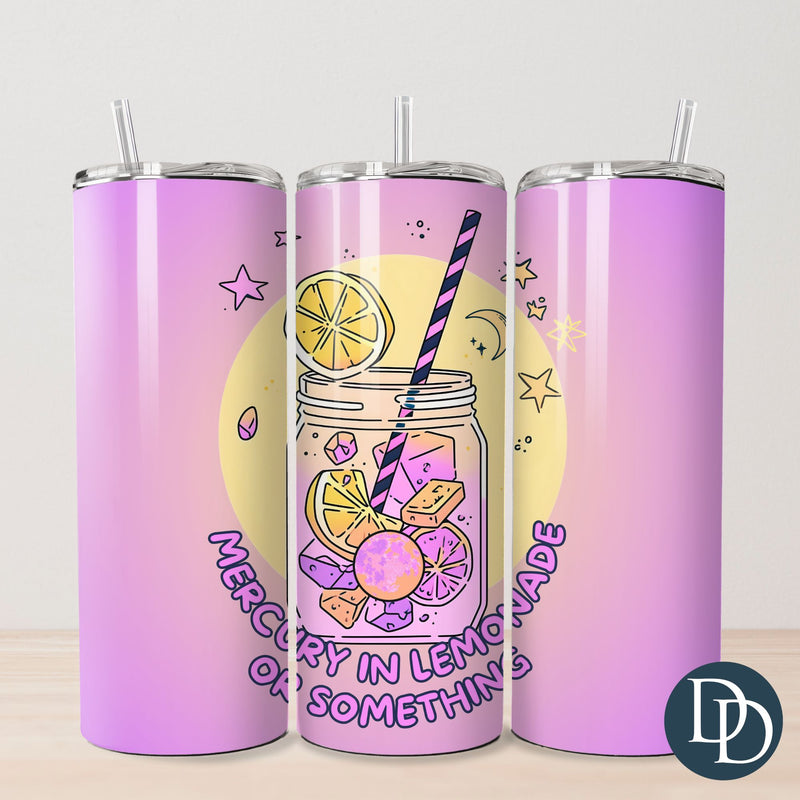 Mercury in Lemonade Tumbler Print  *Sublimation Print Transfer*