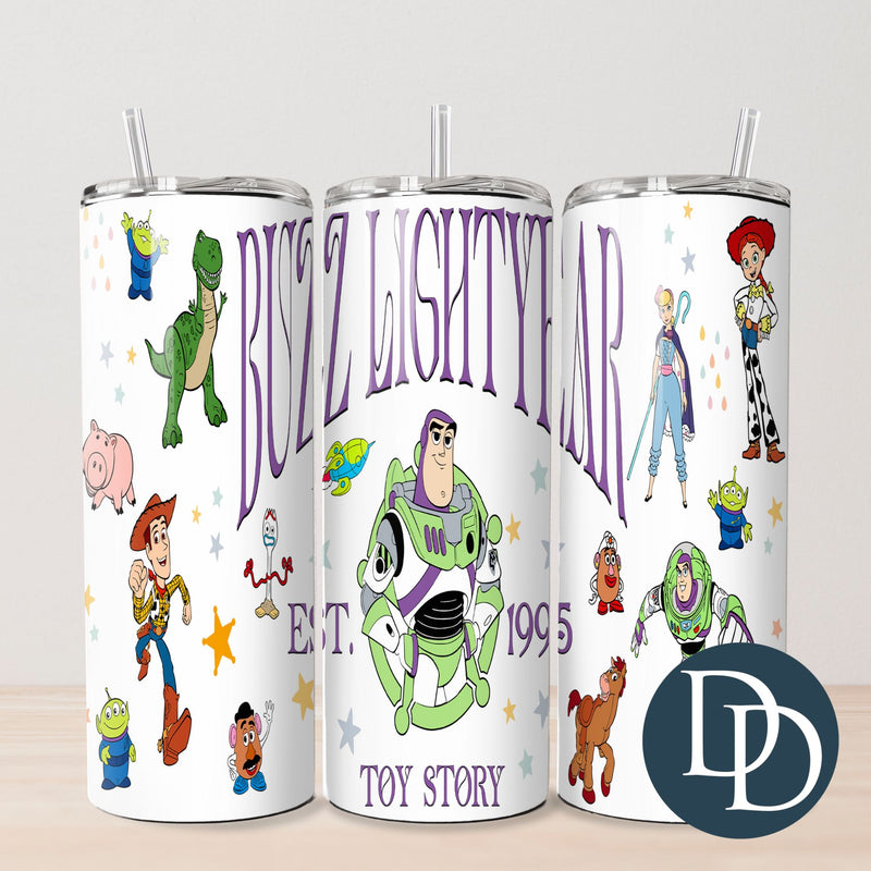 Space Ranger *UV DTF Tumbler Wrap*