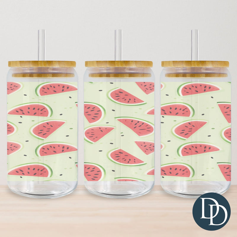 Watermelon Doodle Tumbler Print *Sublimation Print Transfer*