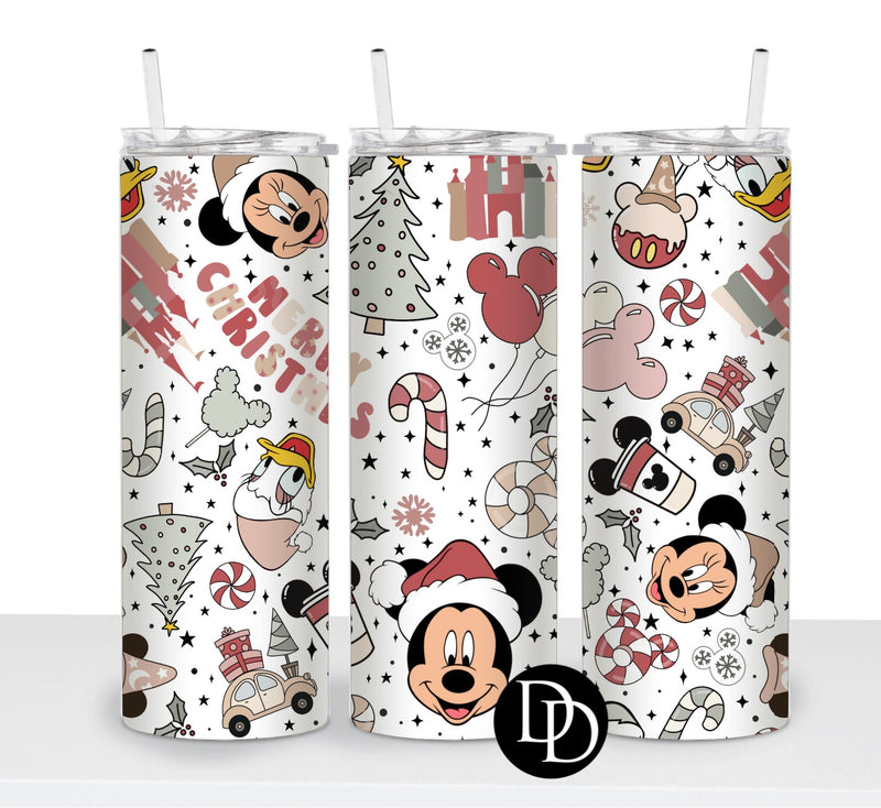 Mouse Christmas *Sublimation Print Transfer*