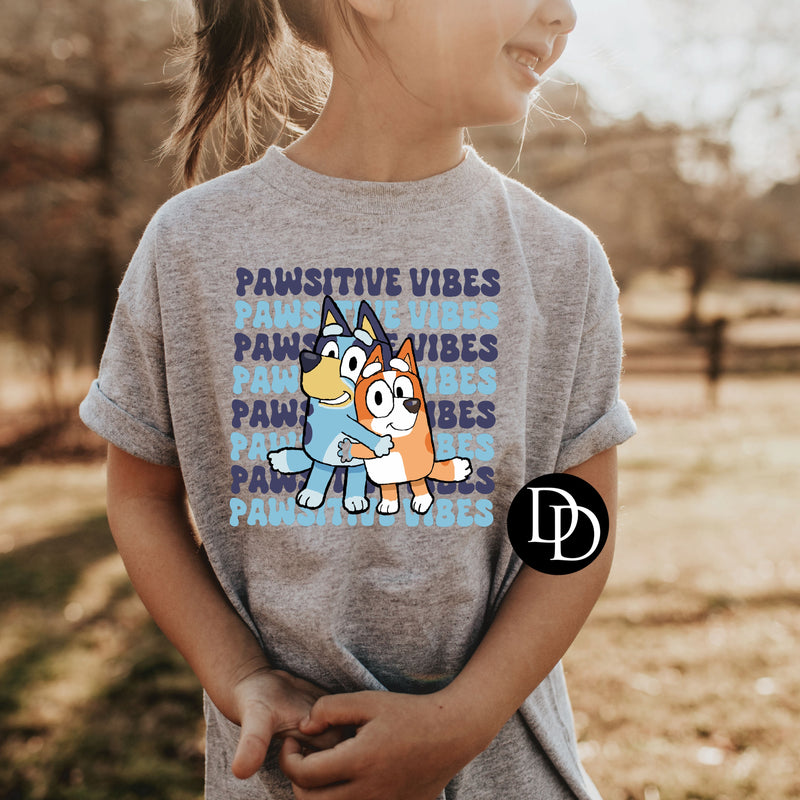 Pawsitive Vibes *DTF Transfer*