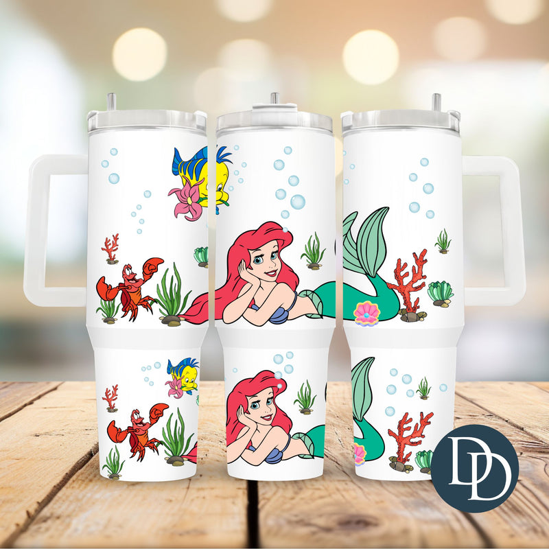 Under The Sea *UV DTF 40oz Tumbler Wrap*