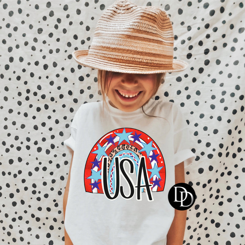 USA Rainbow *DTF Transfer*