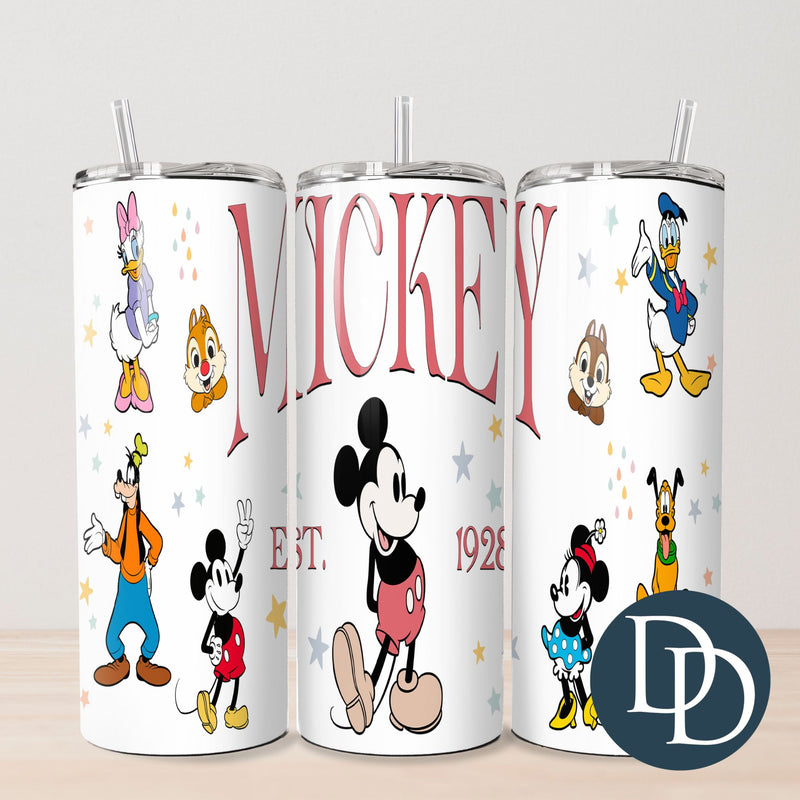 Mouse Est *UV DTF Tumbler Wrap*