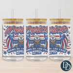 3D Merica Tumbler Print  *Sublimation Print Transfer*