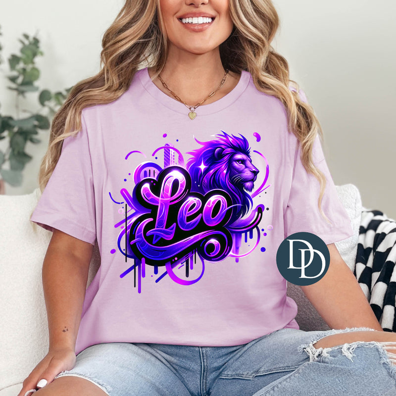 Airbrush Leo *DTF Transfer*