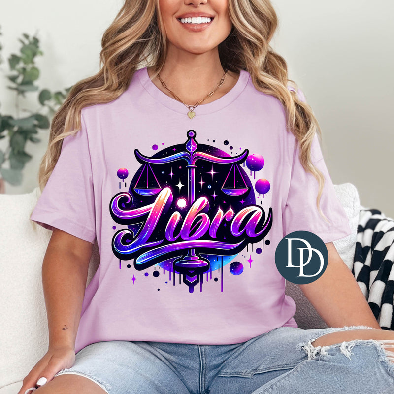 Airbrush Libra *DTF Transfer*