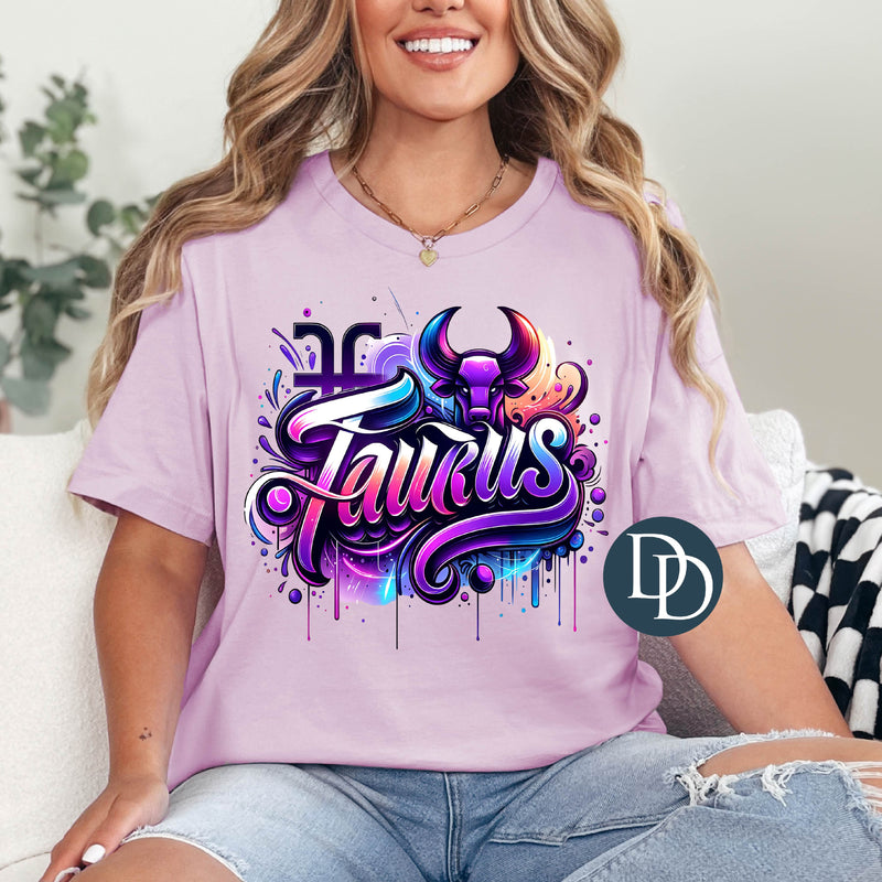 Airbrush Taurus *DTF Transfer*