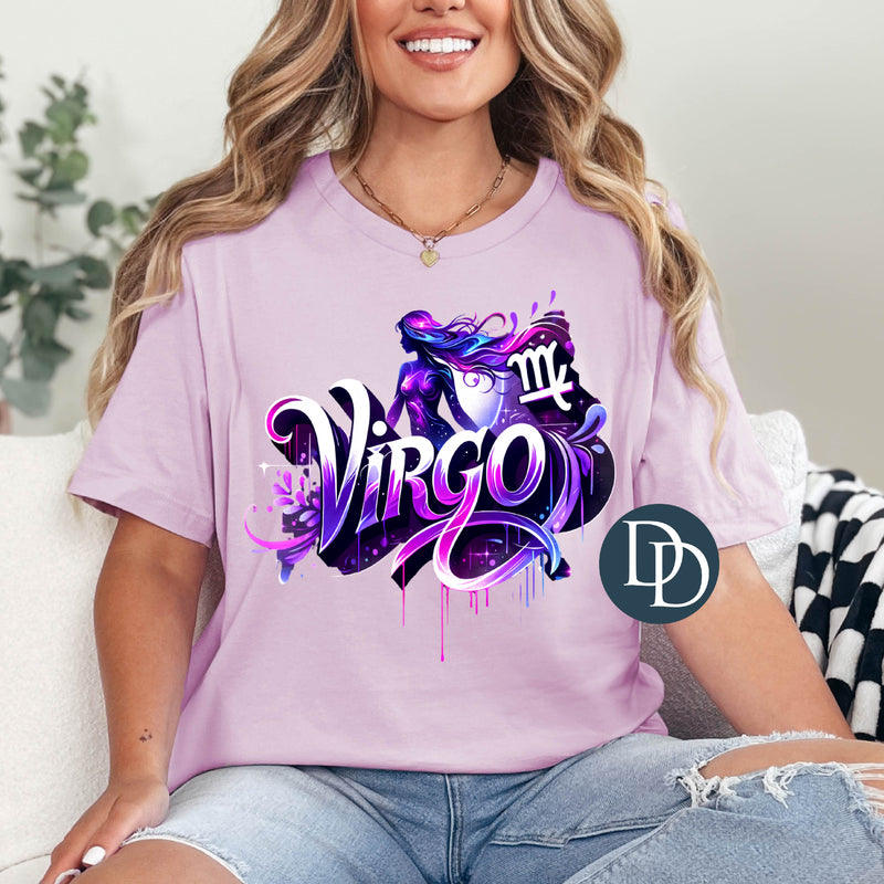 Airbrush Virgo *DTF Transfer*