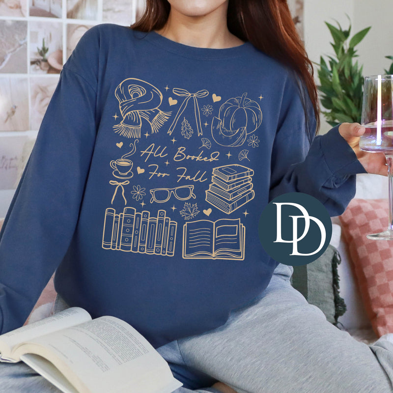 OVERSIZED All Booked For Fall *DTF Transfer*