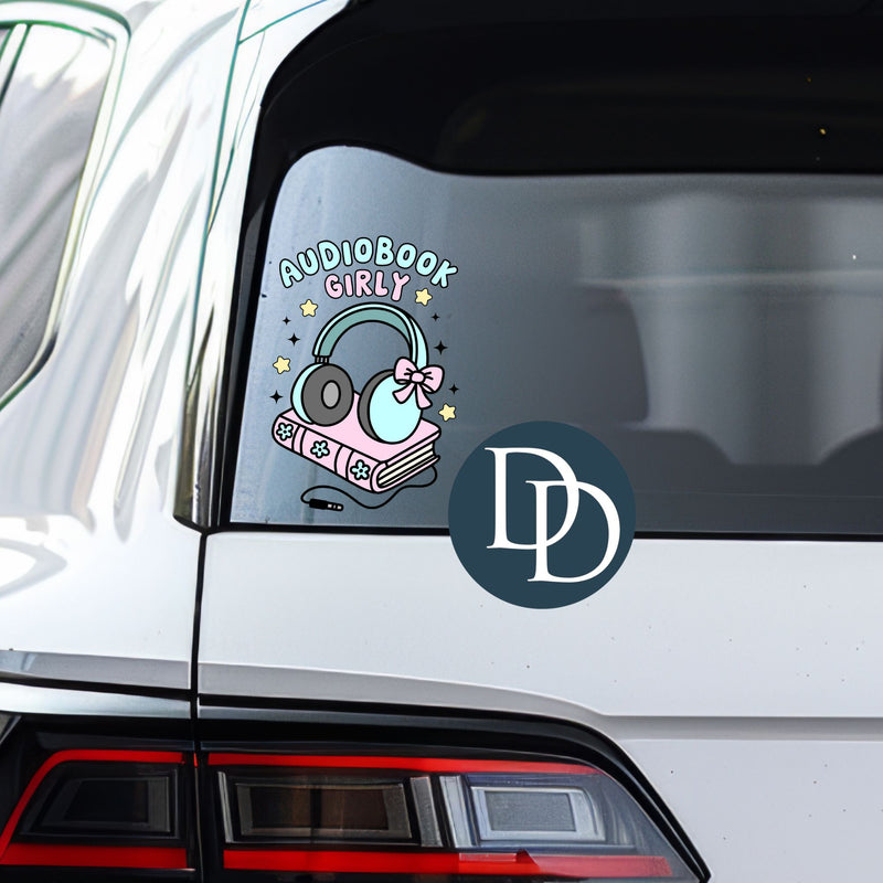 Audiobook Girly *UV DTF Decal*