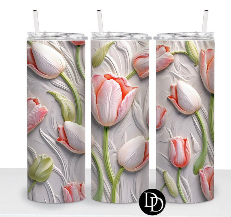 3D Tulips *Sublimation Print Transfer*