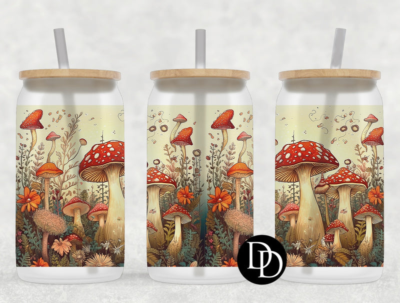 Mushroom Garden *Sublimation Print Transfer*