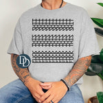BLACK Fck Ths Sht Read Sideways *DTF Transfer*