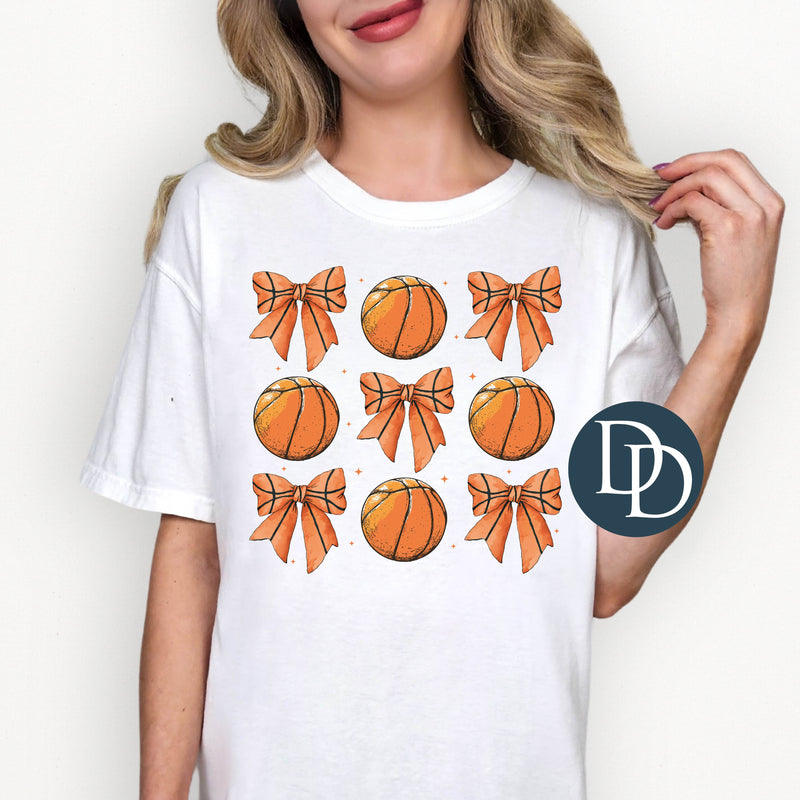 Basketball Bows *DTF Transfer*