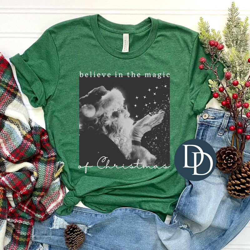 Believe In The Magic Of Christmas Santa *DTF Transfer*
