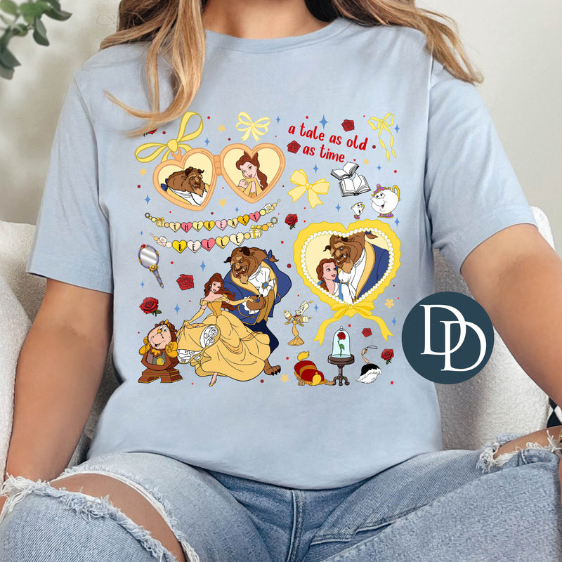 Belle Tale as Old as Time *DTF Transfer*