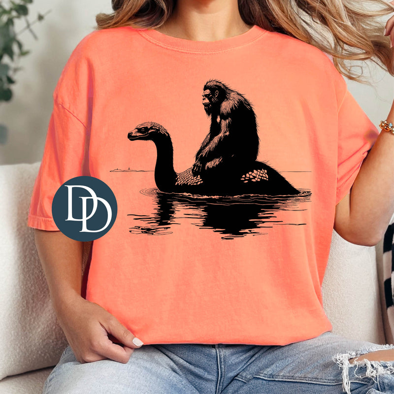 Bigfoot and Nessie *DTF Transfer*