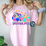Blu Bingo Summer Fun Rafts *DTF Transfer*