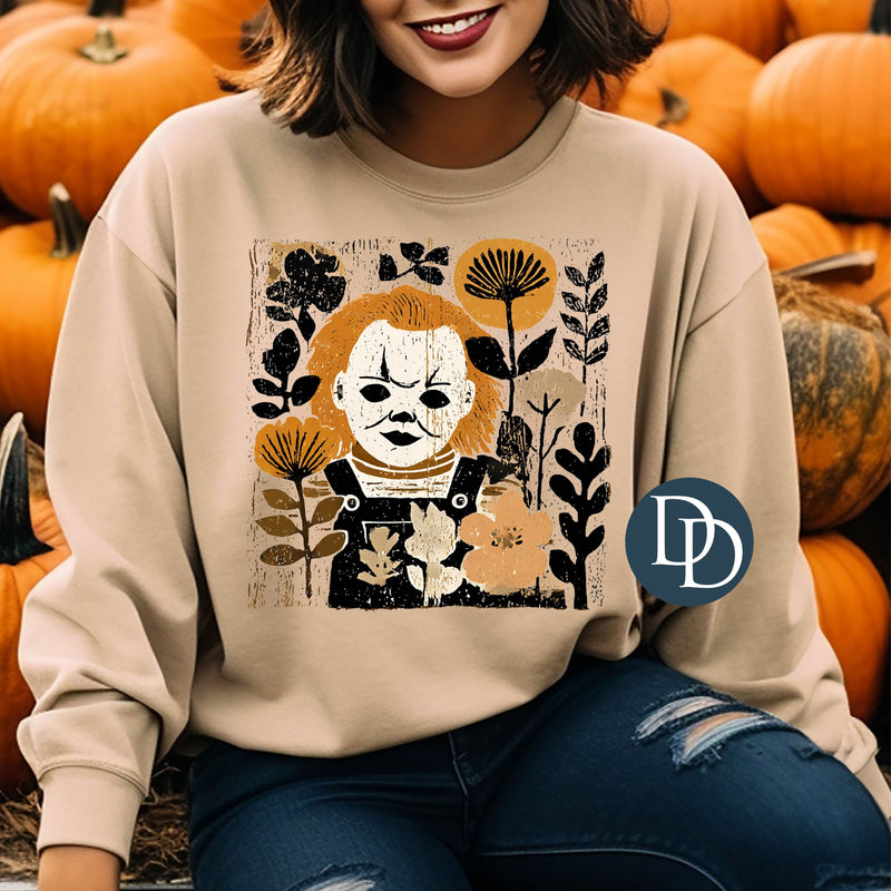 Boho Horror Chuck *DTF Transfer*