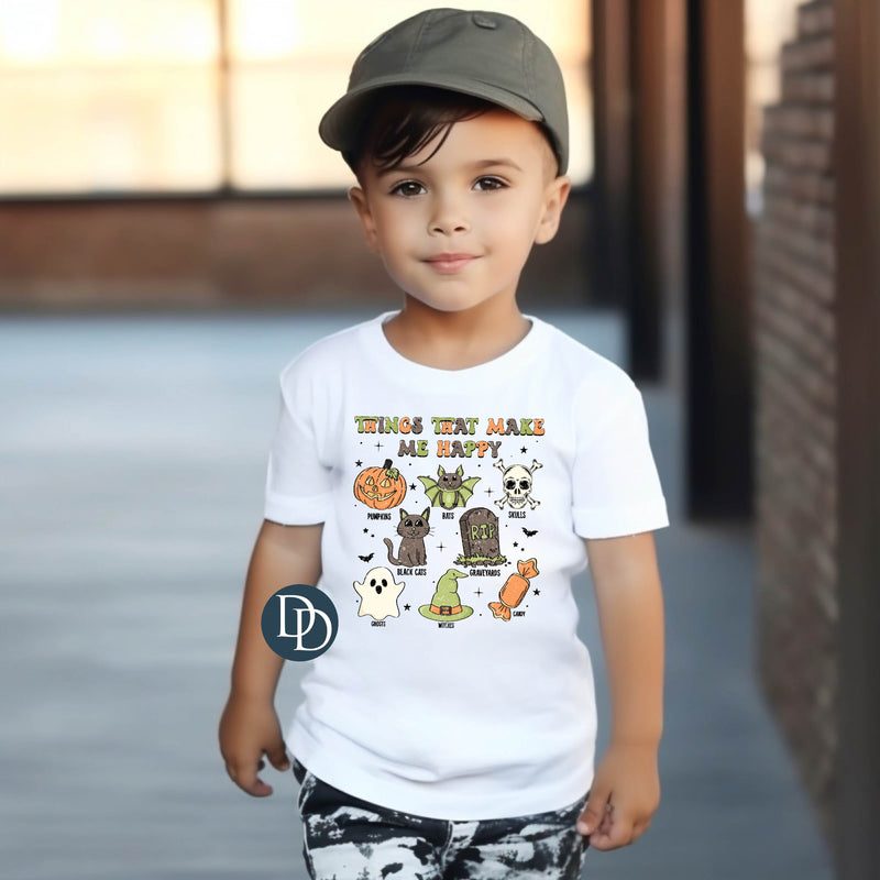 Boys Halloween Things That Make Me Happy *DTF Transfer*