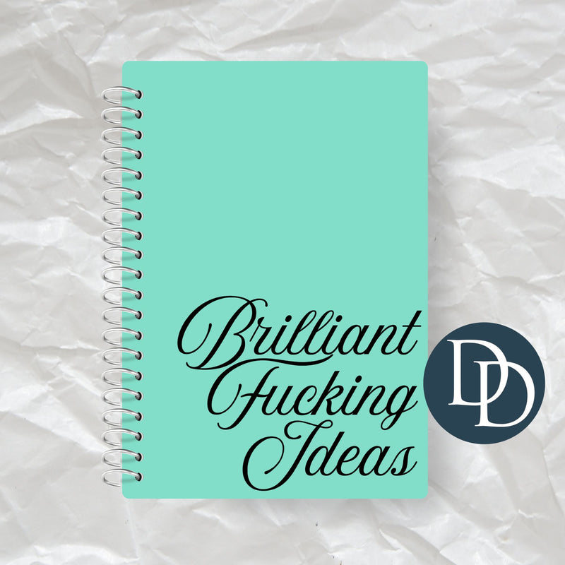 Brilliant Fcking Ideas *Journal UV DTF Decal*