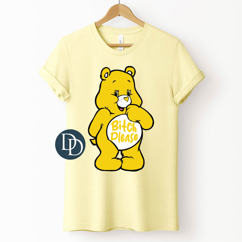 OVERSIZED Btch Please Care Bear *DTF Transfer*