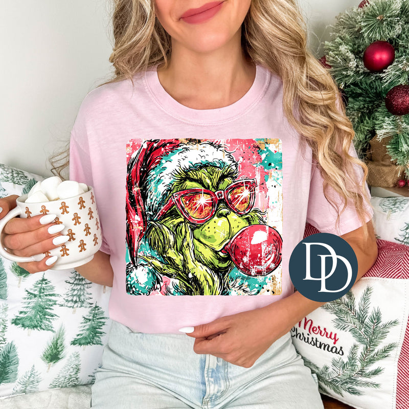 Colorful Grnch Bubblegum *DTF Transfer*