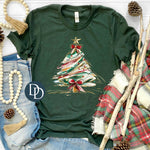 Colorful Sketched Christmas Tree *DTF Transfer*