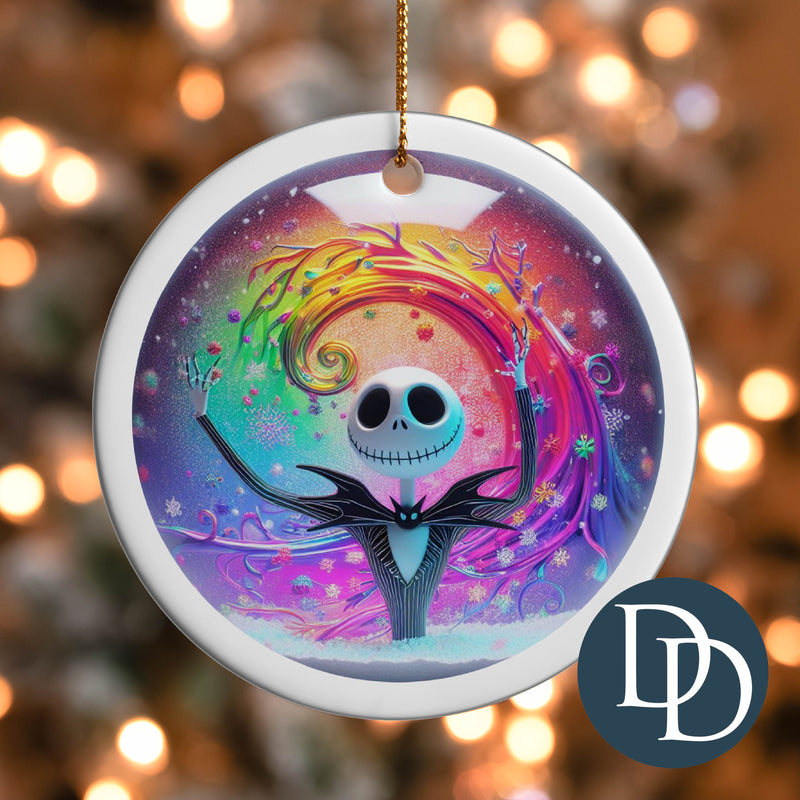 Colorful Spiral Hill Jack *UV DTF Ornament Decal*