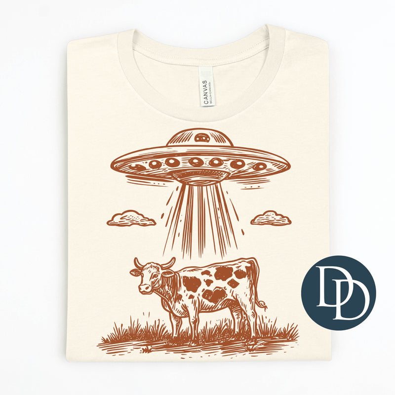 Cow UFO Abduction *DTF Transfer*