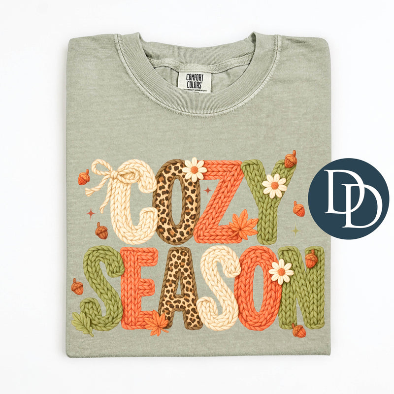 Cozy Season Faux Yarn *DTF Transfer