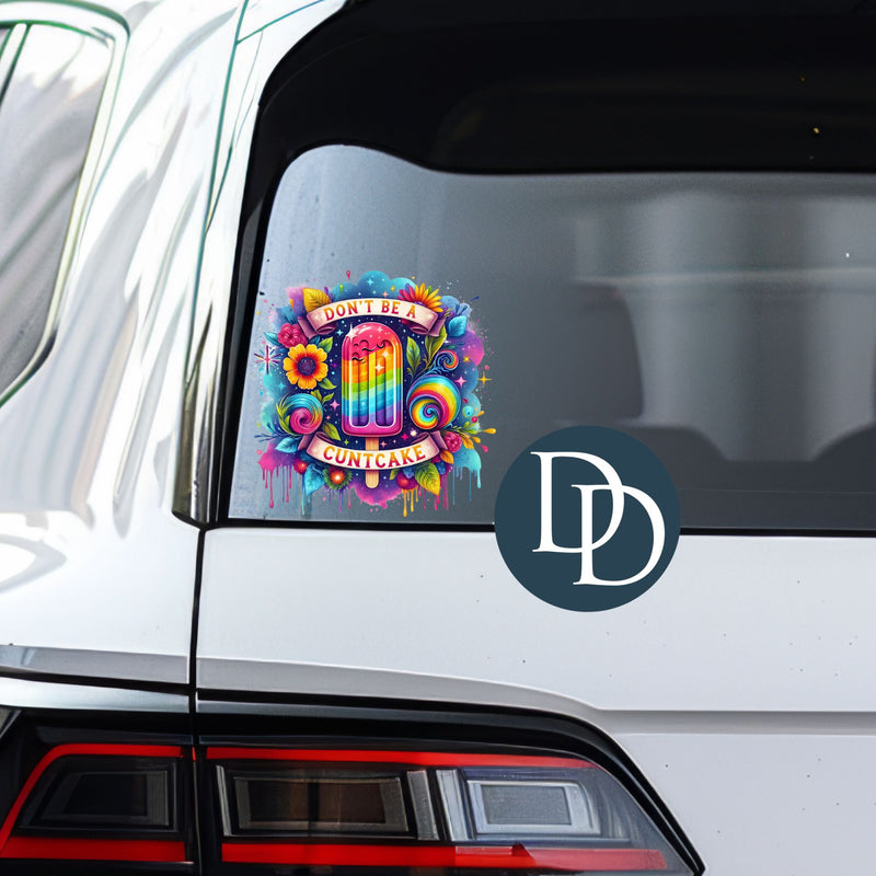 Cuntcake Bold Colors *UV DTF Decal*