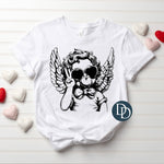 Cute Cupid (Black Ink) *Screen Print Transfer*