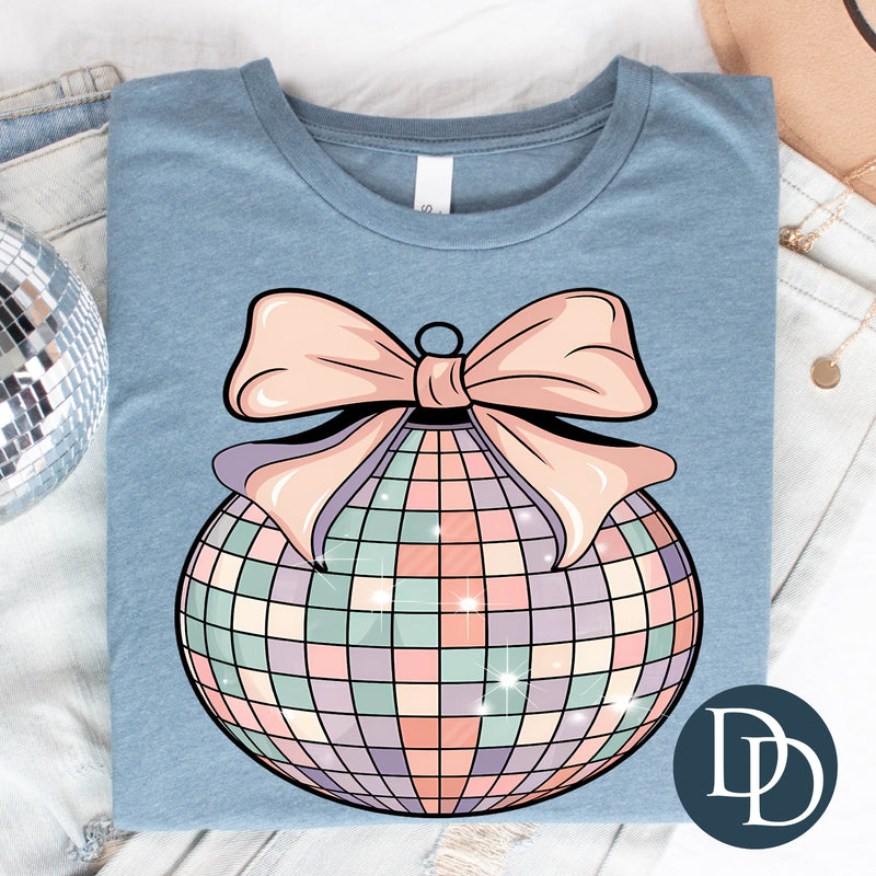 Pastel Disco Ball *DTF Transfer*