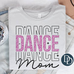 Dance Mom Faux Glitter *DTF Transfer*