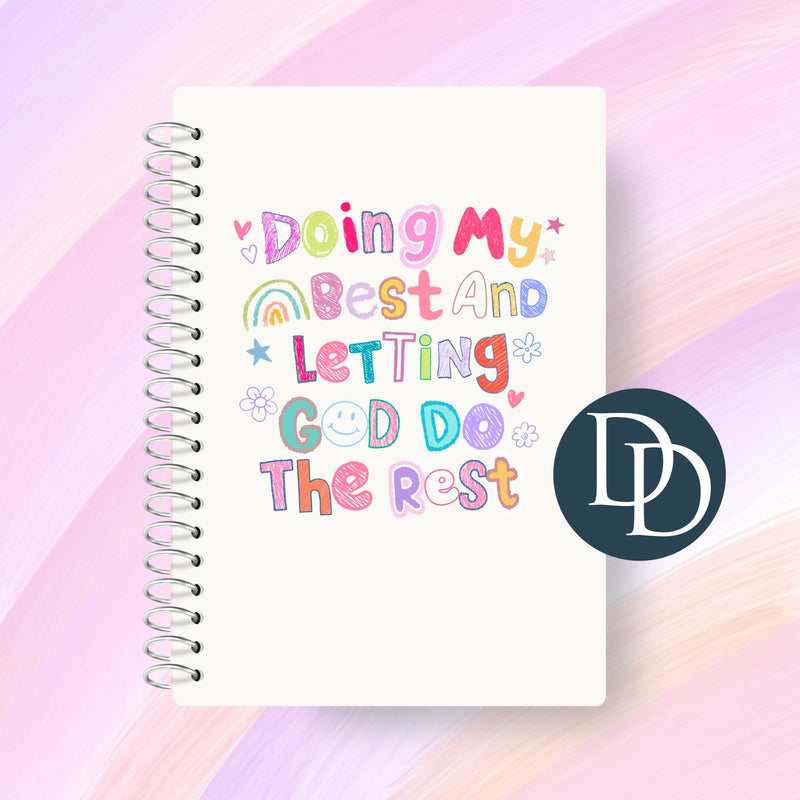 Doing My Best Doodles *UV DTF Decal*